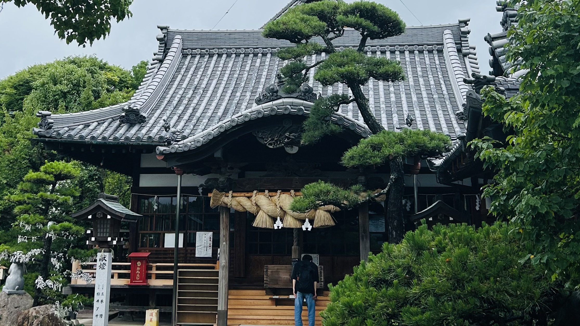 出雲大社分院の神聖な境内